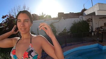 Play Lalilove returns with a relaxing ANAL SEX by the pool