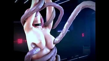 Play Cute girl and big dick alien - Hentai 3d 14