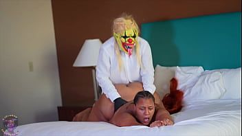 Play BBW Slut Charlie Gets Aquainted With Gibby The Clowns Fat Cock After Her Boyfriends Leaves Hotel Room