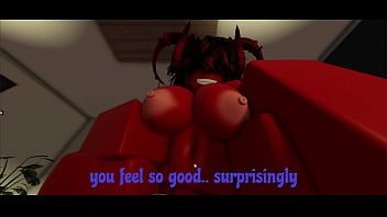 Play Sex with a demon stripper (roblox)