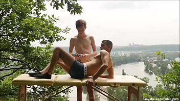 Play Will Starts Giving Him A Blowjob While Elijah Jerks Him Off