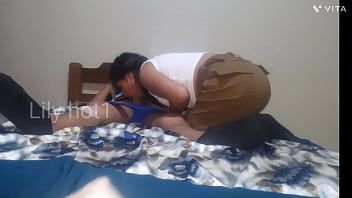Play Hidden camera, this young man doesn't know that I recorded him in a hotel