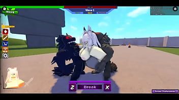 Play Roblox Slut Gets fucked by guys