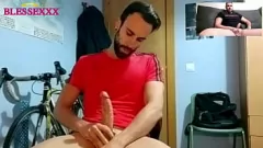 Play European Friends' HOT Video Call leads to Intense Handjob