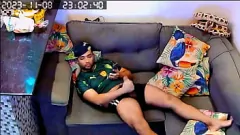 Play Gay Palmeiras Fan Fantasizing and Stroking His Huge Cock