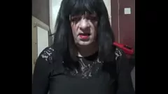 Play Sissy Crossdresser's Anal Masturbation Pleasure - Part 1