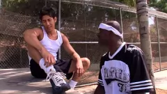 Play Black Stud Stretches Out Twink's Tight Asian Ass