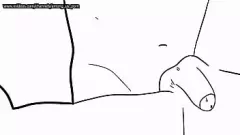 Play Animated Black & White Gay Twink Porn: Bareback First Time