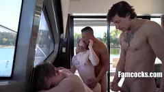 Play Stepfather's Anal Orgy: Family Bareback Bareboat BJ