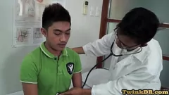 Play Gay Doctor's Anal Exam for Asian Patient's Tight Ass