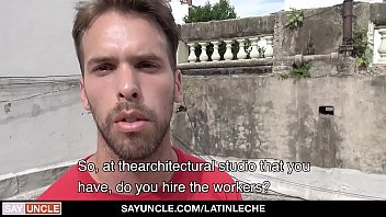 Play LatinLeche - Latino Renovator Sucks Cock As Extra Service