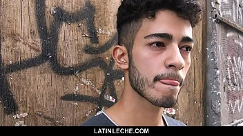 Play LatinLeche - Cute Latino Hipster Gets A Sticky Cum Facial