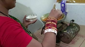 Play Early In Morning Fucking My Maid Daughter In kitchen When She Preparing Chicken For Me And Family